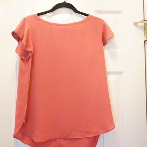 Ann Taylor Loft Pink Blouse